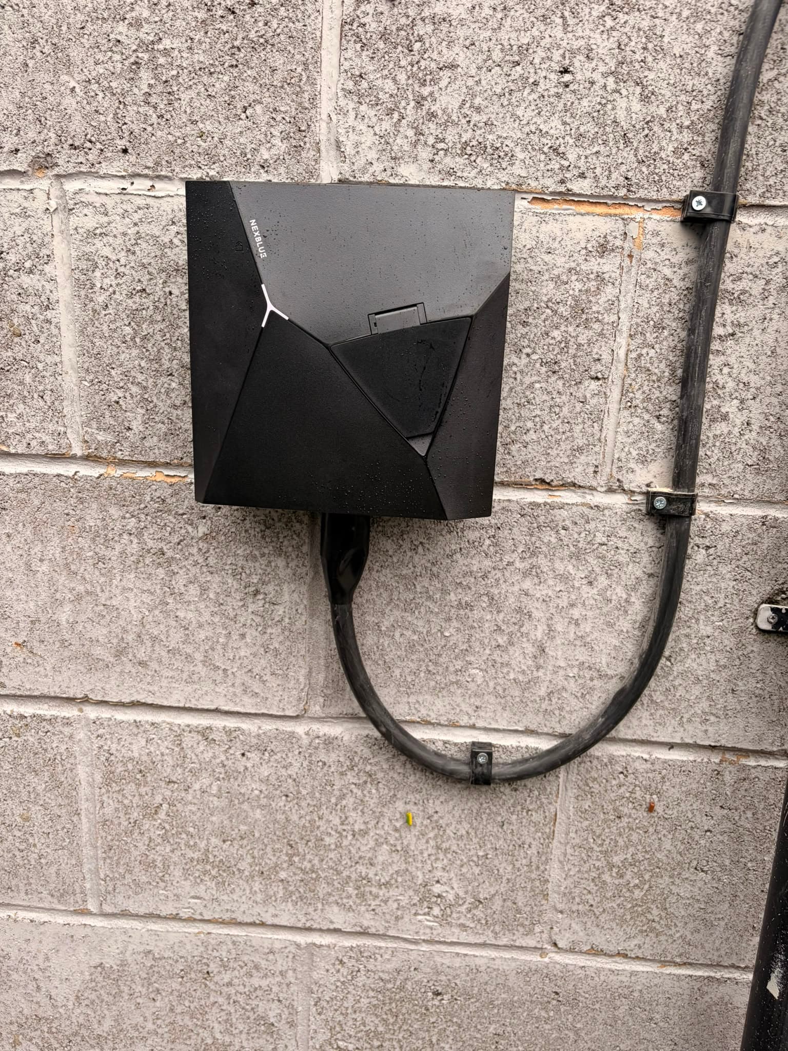 EV charge point installed by KB Electrical in South Yorkshire